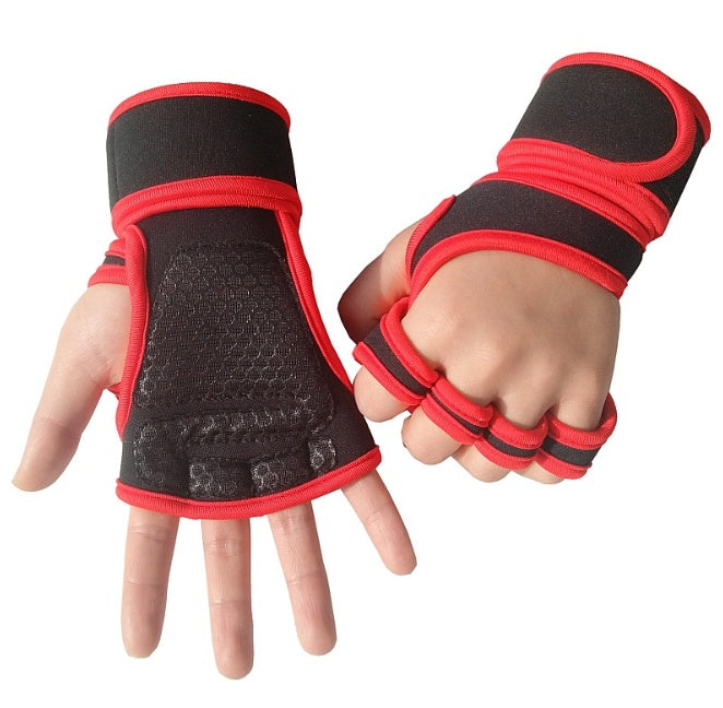 Half Finger Weightlifting Gym Gloves