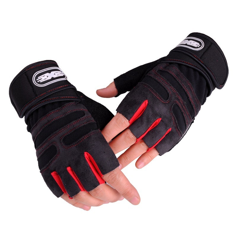 Half Finger Weightlifting Gym Gloves