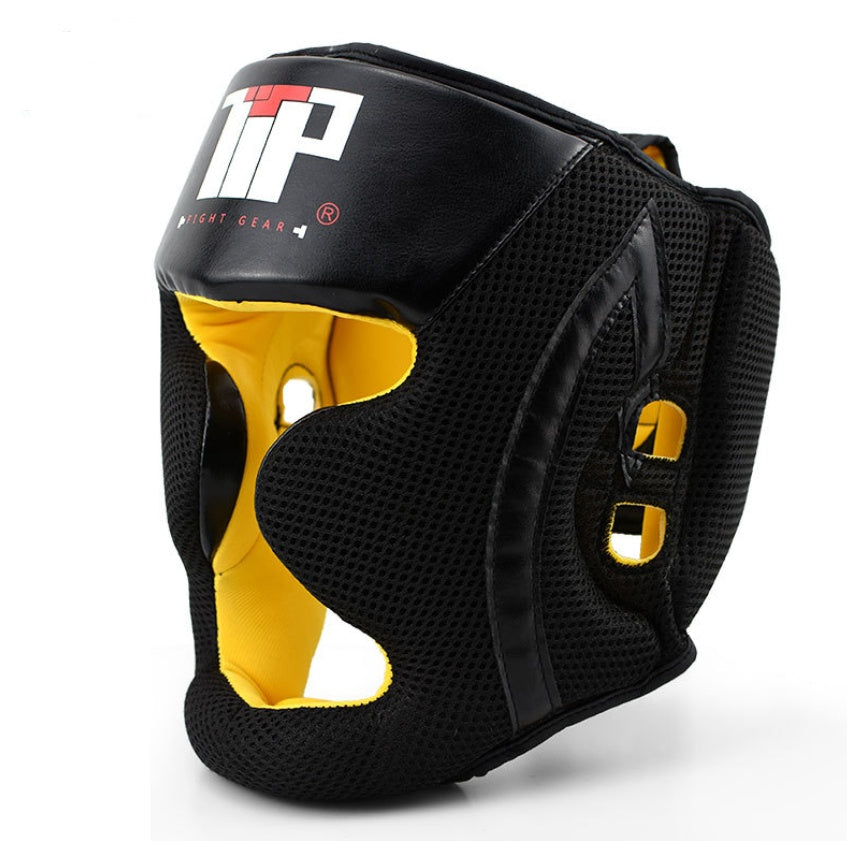 Boxing protective headgear