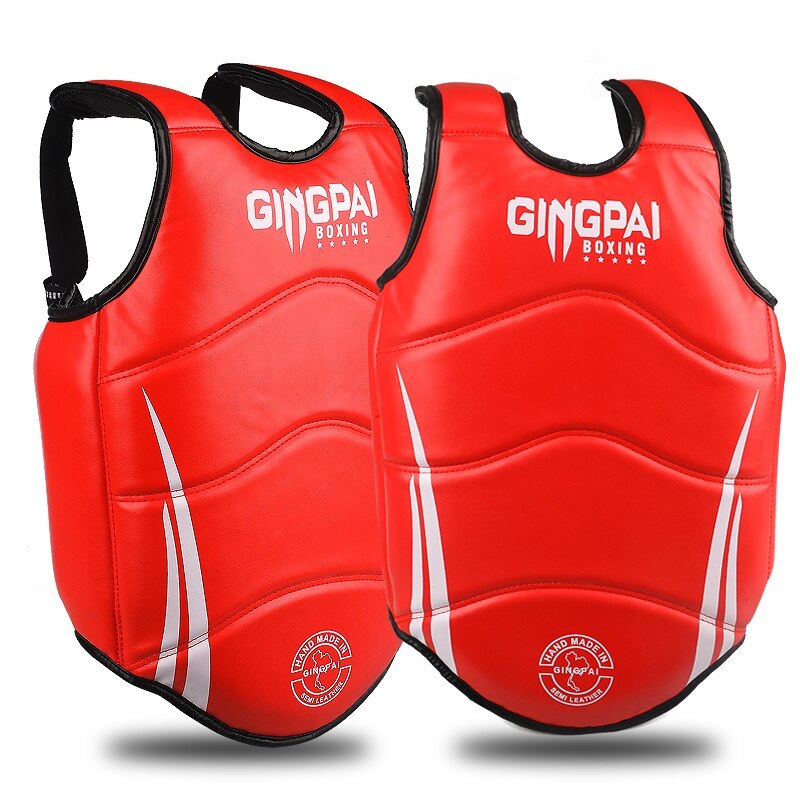 Sparring protective body vest