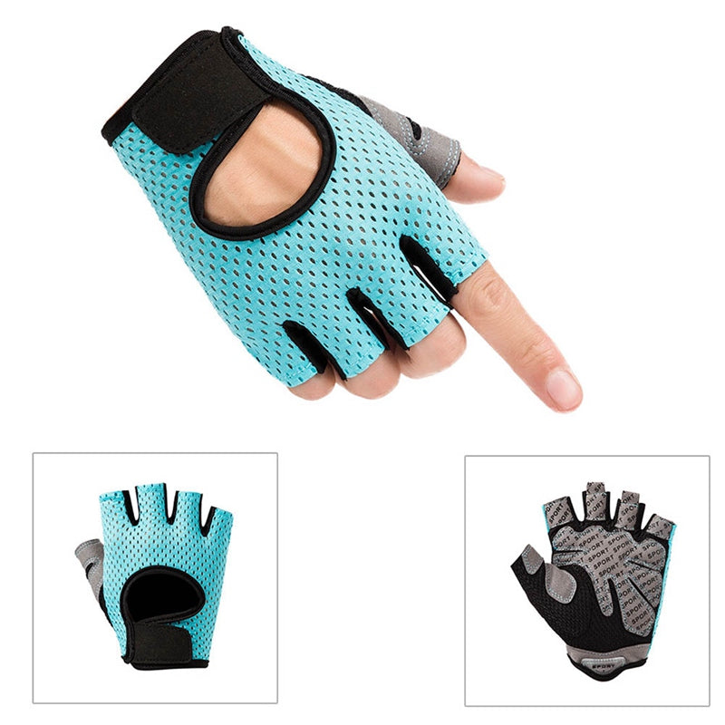 Half Fingered Weightlifting Exercise Gloves