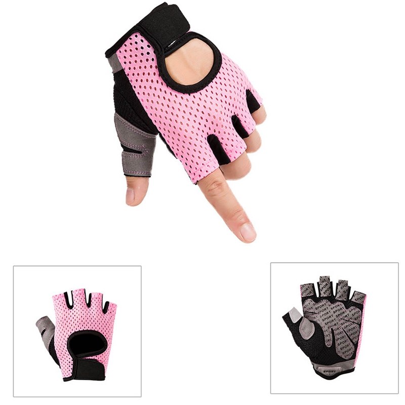 Half Fingered Weightlifting Exercise Gloves