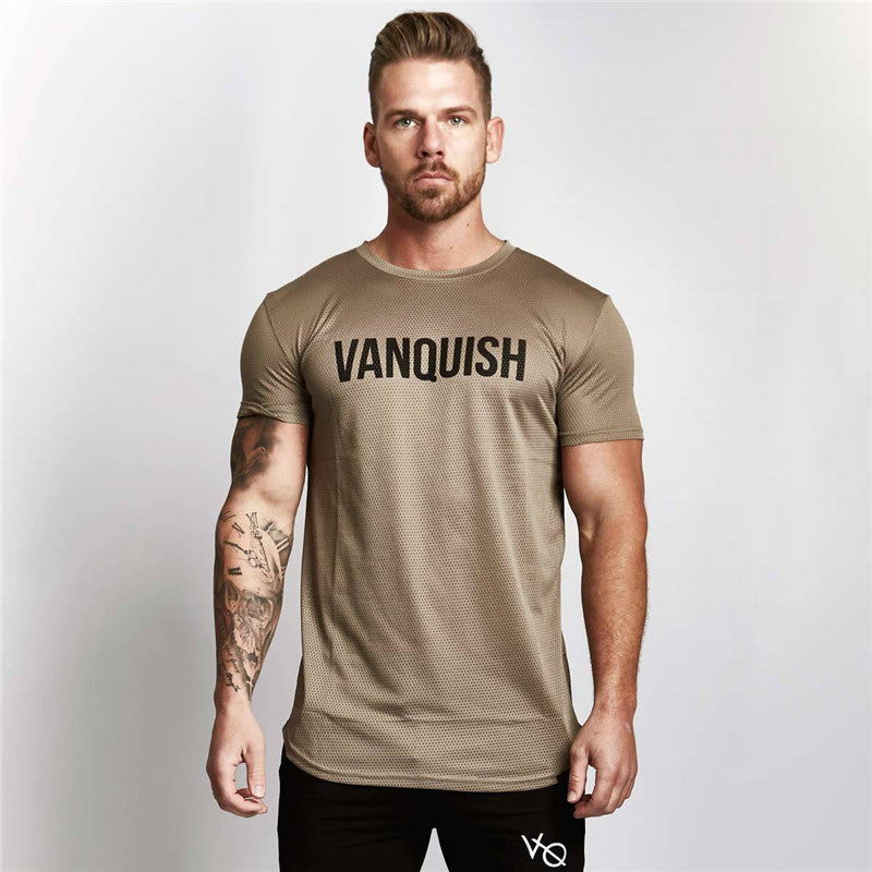 Men's Athletic Short Sleeved Shirt