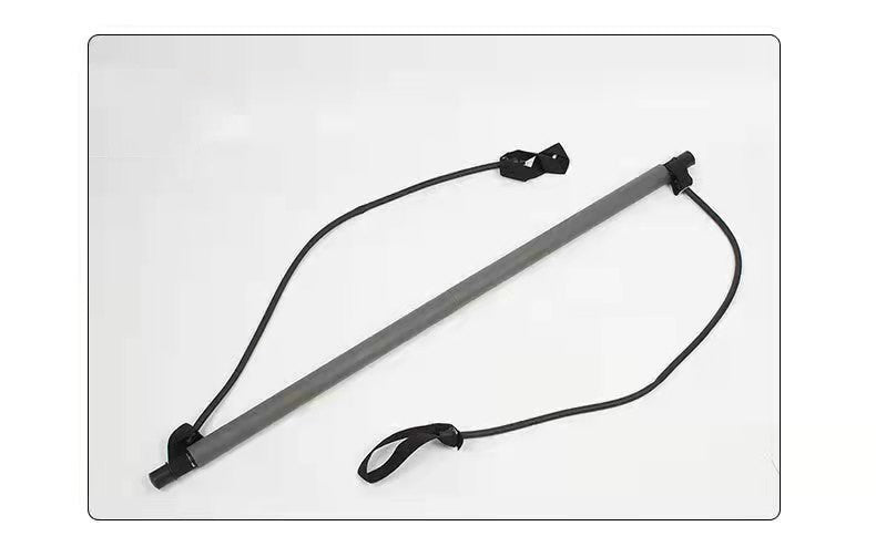 Yoga Pilates Squat Bar with Resistance Bands