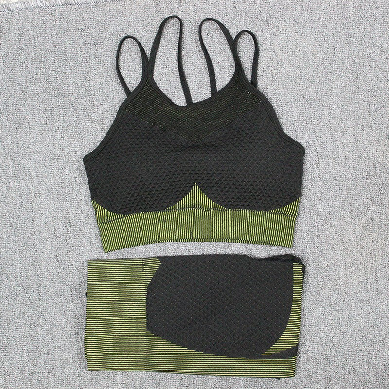 Women's Tops and Bottom Yoga Clothing Set