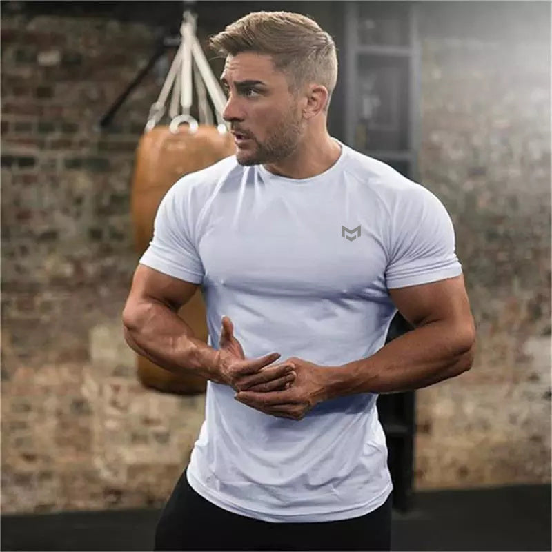 Men's Athletic Short Sleeved Shirt