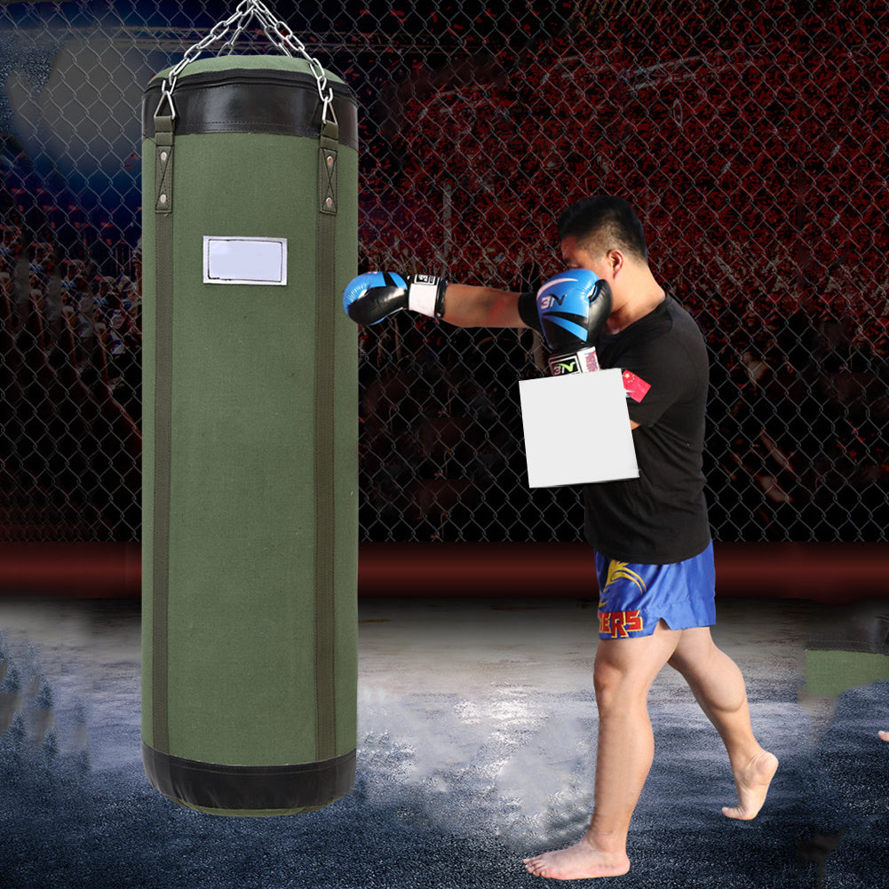 Hanging punching bag