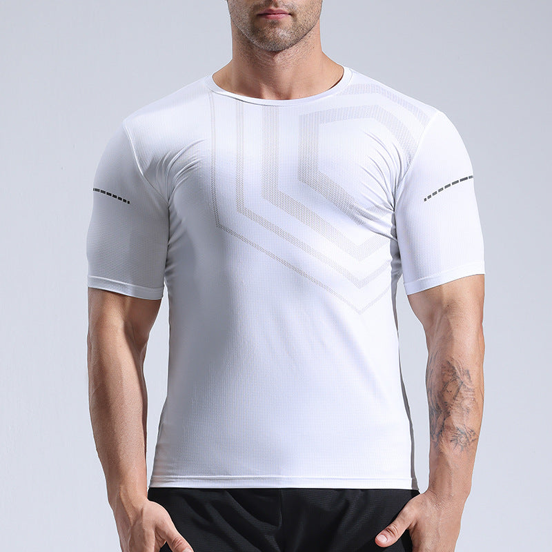 Men's Athletic Short Sleeved Shirt