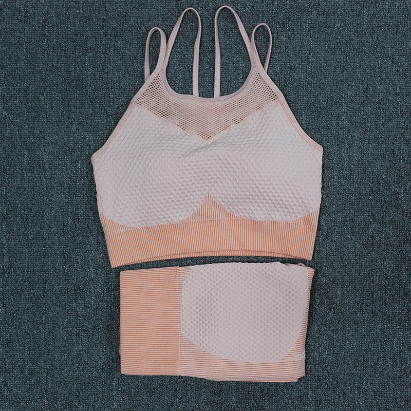 Women's Tops and Bottom Yoga Clothing Set