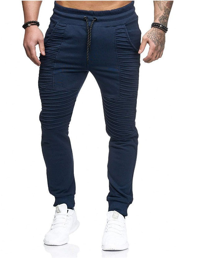 Men’s Fitted Cotton Athletic Pants