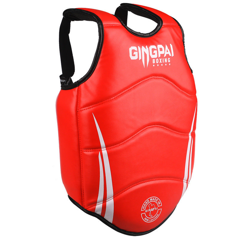 Sparring protective body vest