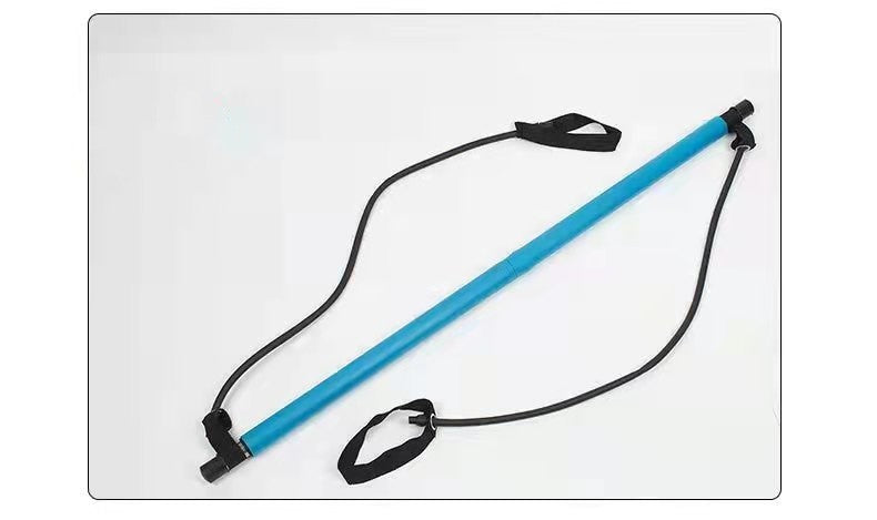 Yoga Pilates Squat Bar with Resistance Bands