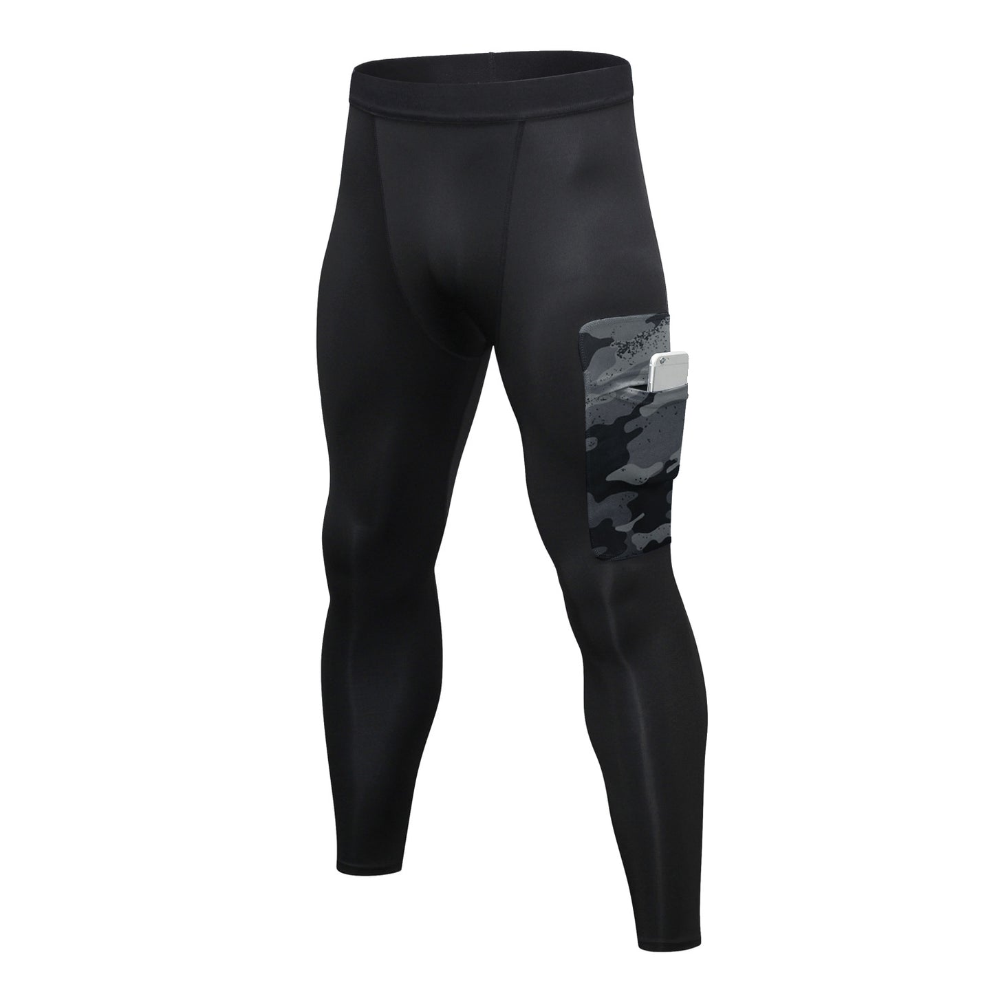 Men's Camouflage Athletic Pants With Pockets