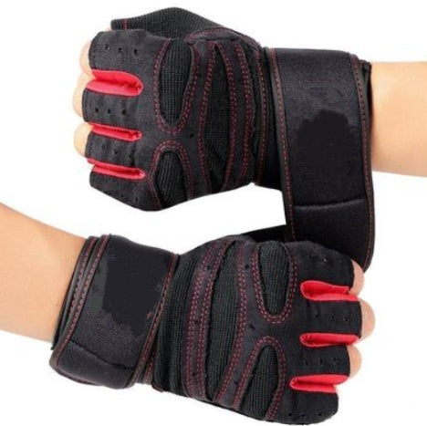 Half Finger Weightlifting Gym Gloves