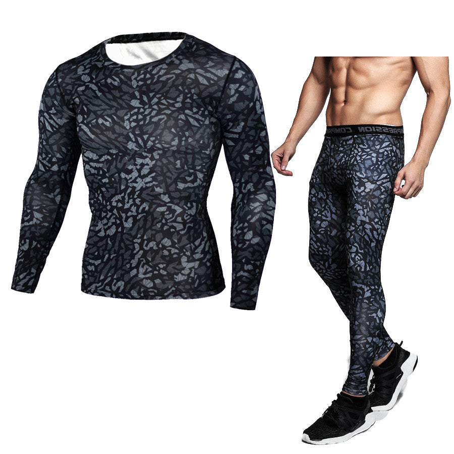 Men's Top and Bottom Athletic Wear Set