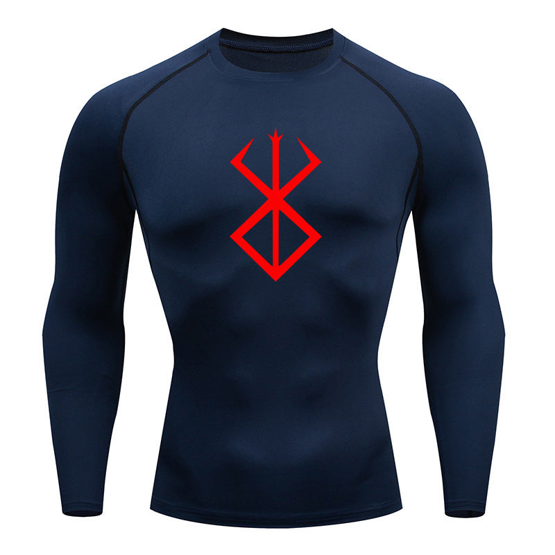 Men's Athletic Long Sleeved Shirt