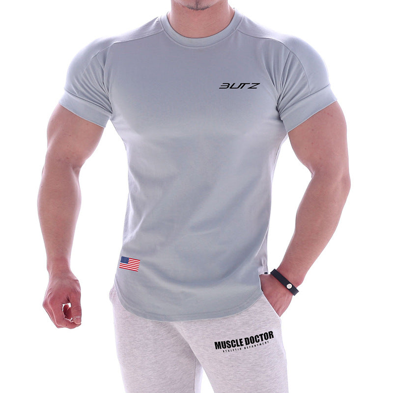 Men's Athletic Short Sleeved Shirt