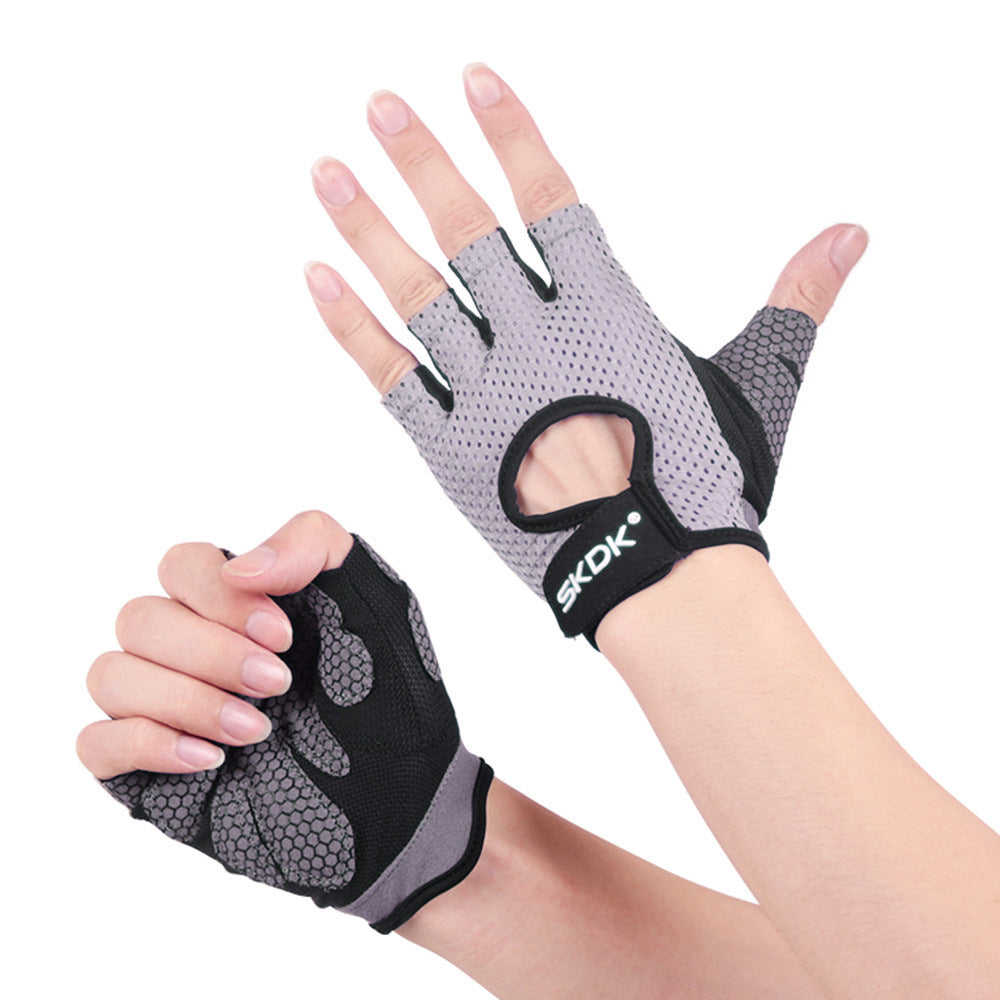 Half Finger Weightlifting Gym Gloves