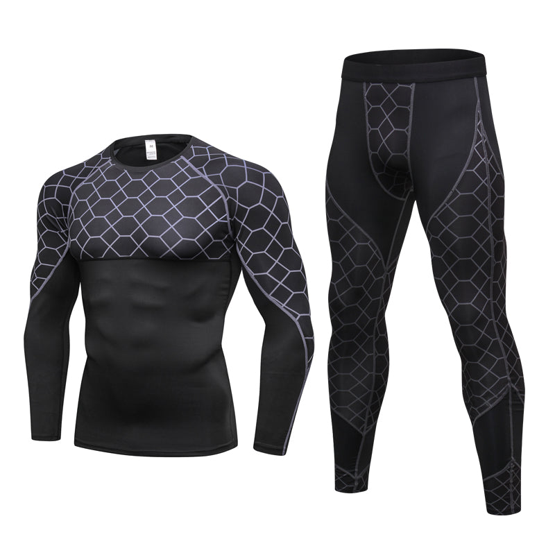 Men's Top and Bottom Athletic Wear Set