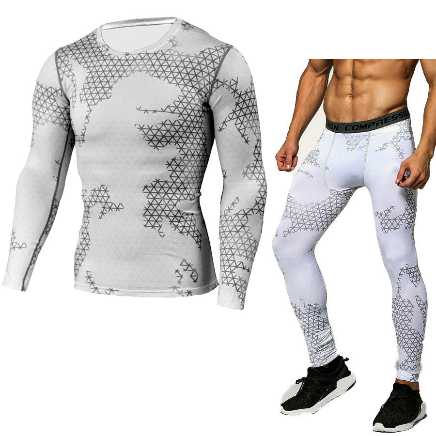 Men's Top and Bottom Athletic Wear Set