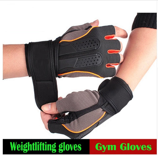 Half Finger Weightlifting Gym Gloves