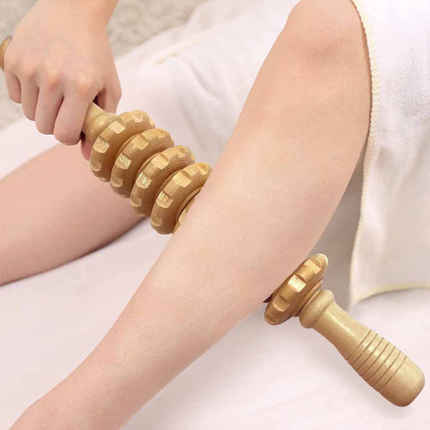 3pcs Wooden Anti-Cellulite Massager