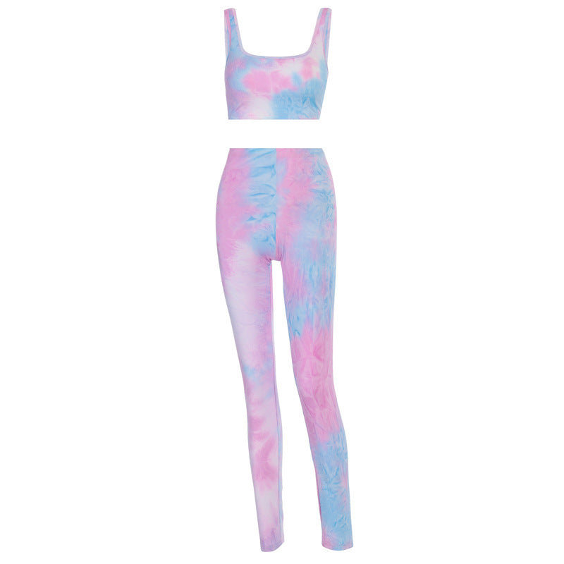 Women's Top and Bottom Yoga Clothing Set