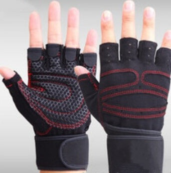 Half Finger Weightlifting Gym Gloves