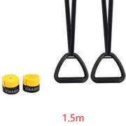 Gymnastic Hanging Rings With Adjustable Straps