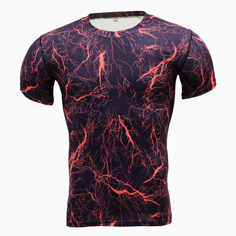 Men's Athletic Short Sleeved Shirt