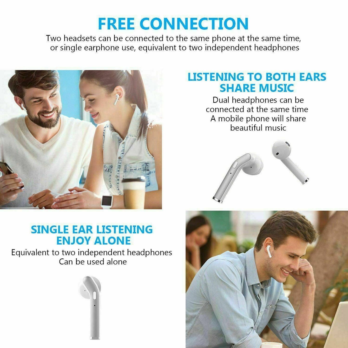 Bluetooth Wireless Earbuds