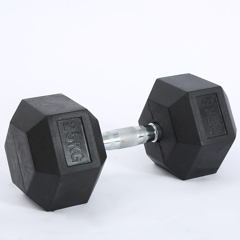 Hexagonal Iron Weight Dumbbells