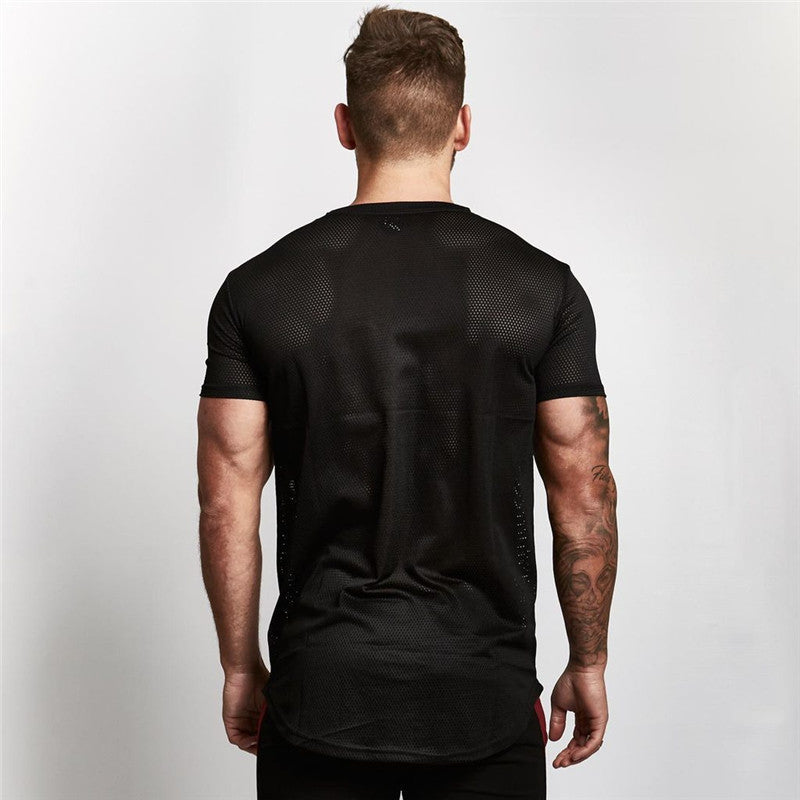 Men's Athletic Short Sleeved Shirt