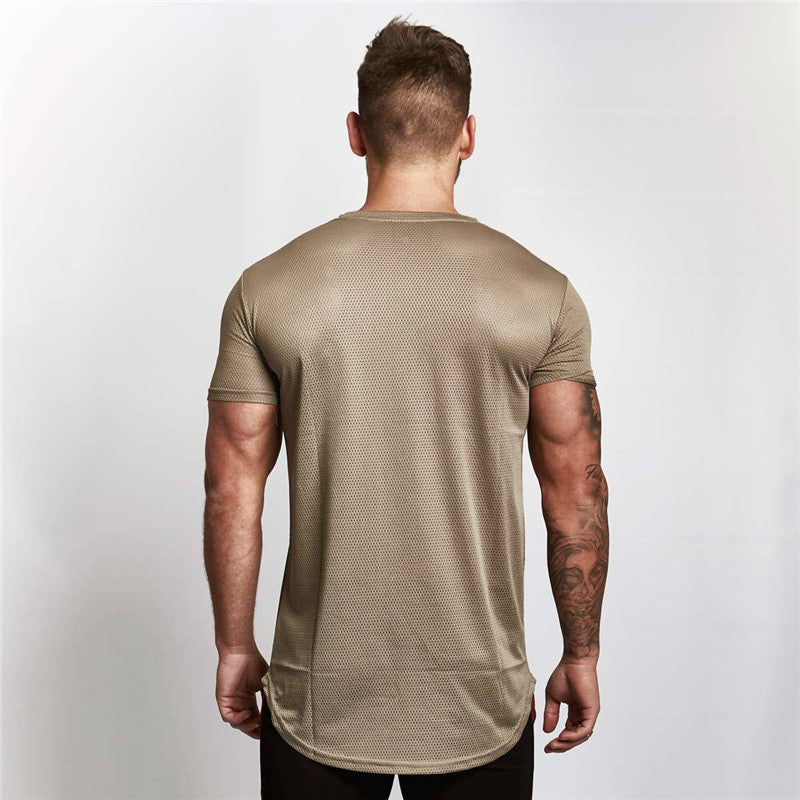 Men's Athletic Short Sleeved Shirt