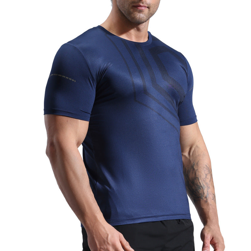 Men's Athletic Short Sleeved Shirt