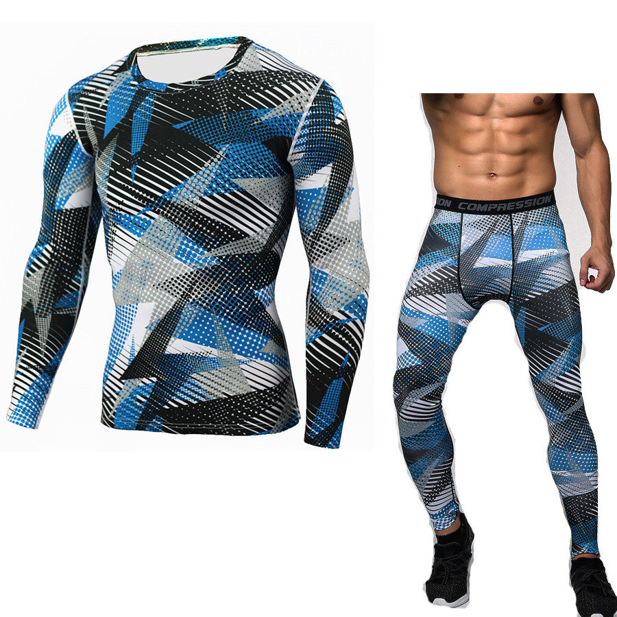 Men's Top and Bottom Athletic Wear Set