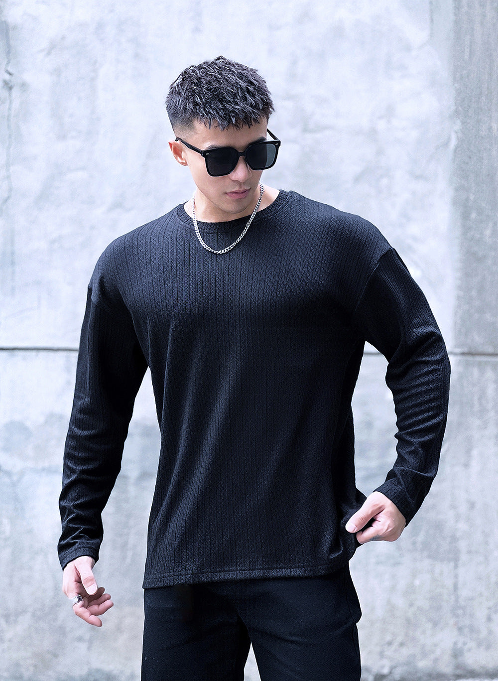 Men's Casual Long-sleeved Shirt