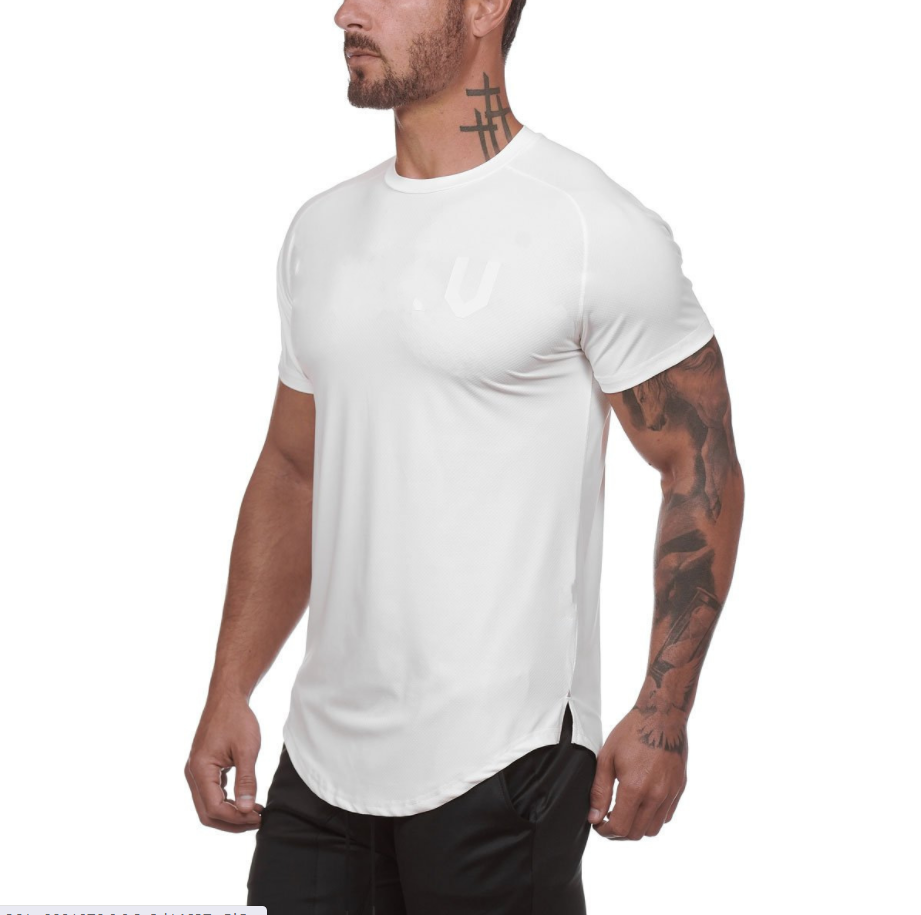 Men's Athletic Short Sleeved Shirt