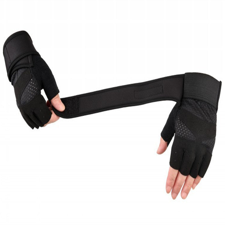 Half Finger Weightlifting Gym Gloves