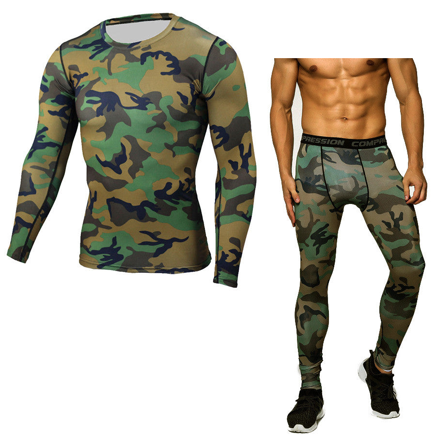 Men's Top and Bottom Athletic Wear Set