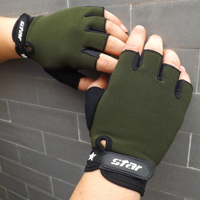 Half Fingered Weightlifting Exercise Gloves