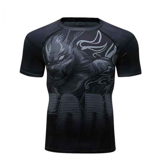 Men's Athletic Short Sleeved Shirt