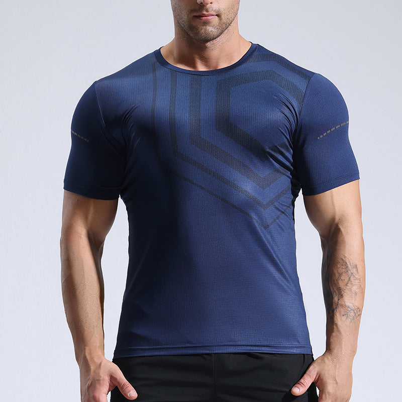 Men's Athletic Short Sleeved Shirt