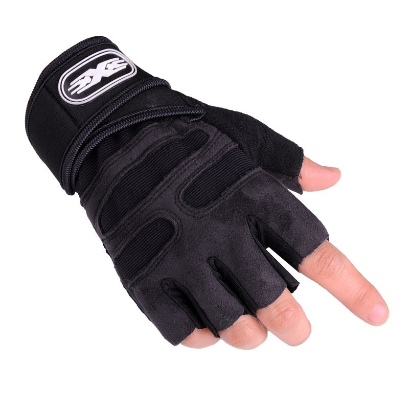 Half Finger Weightlifting Gym Gloves