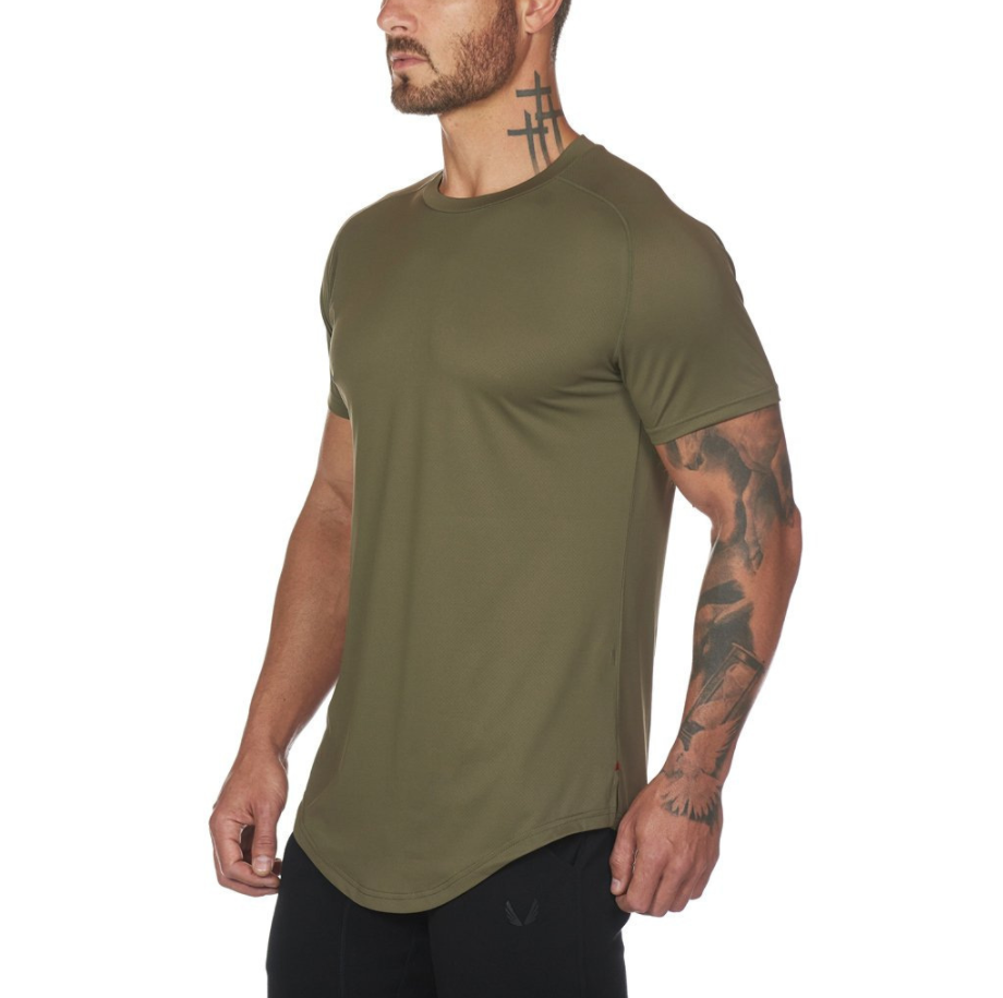 Men's Athletic Short Sleeved Shirt