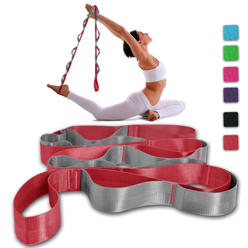 Yoga Pilates Segmented Stretching Belt