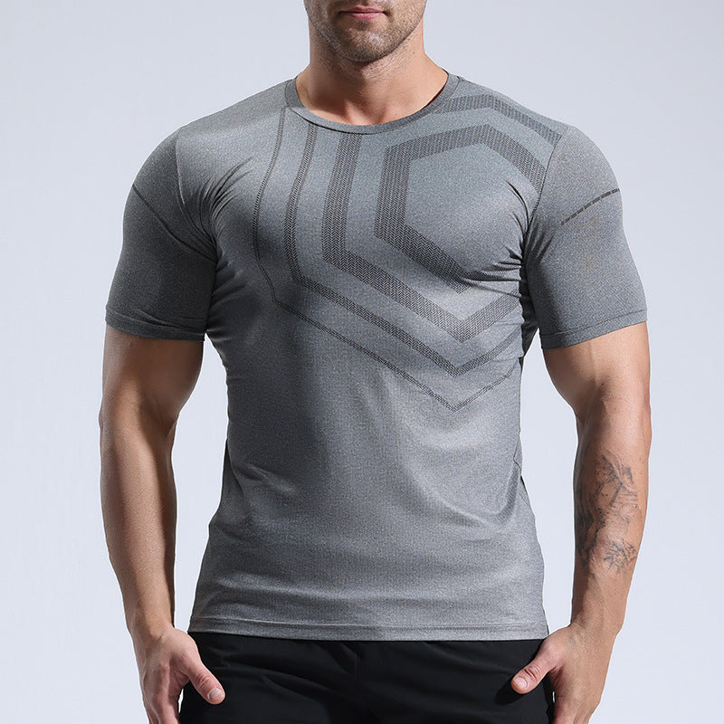 Men's Athletic Short Sleeved Shirt