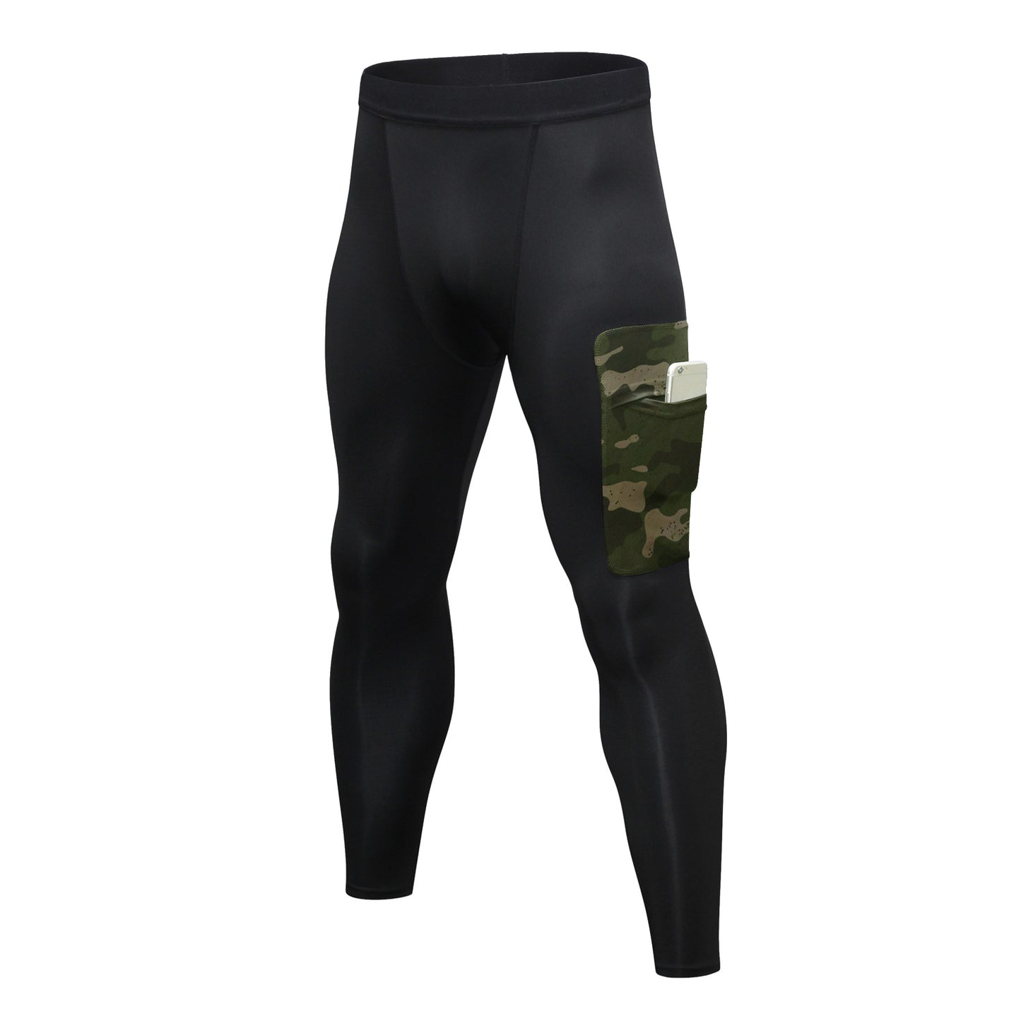 Men's Camouflage Athletic Pants With Pockets