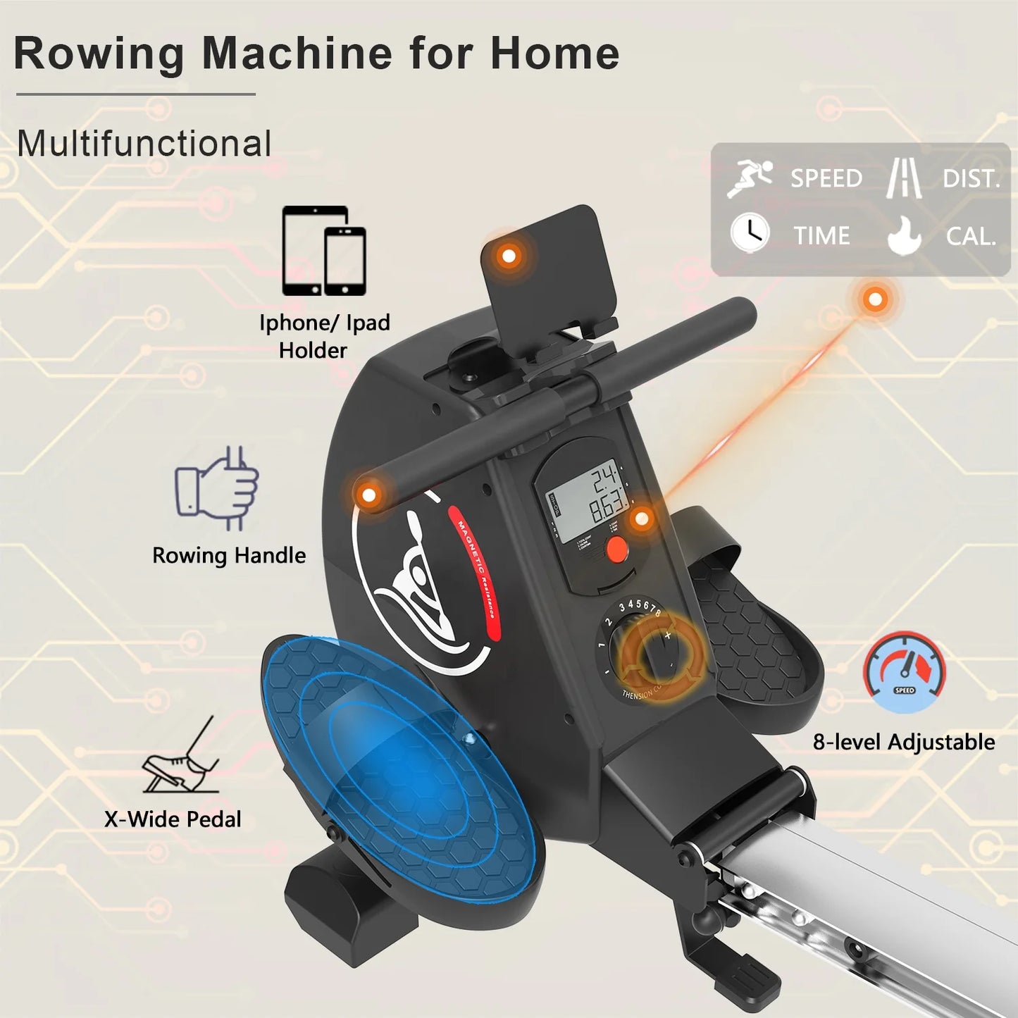 Exercise Rowing Machine