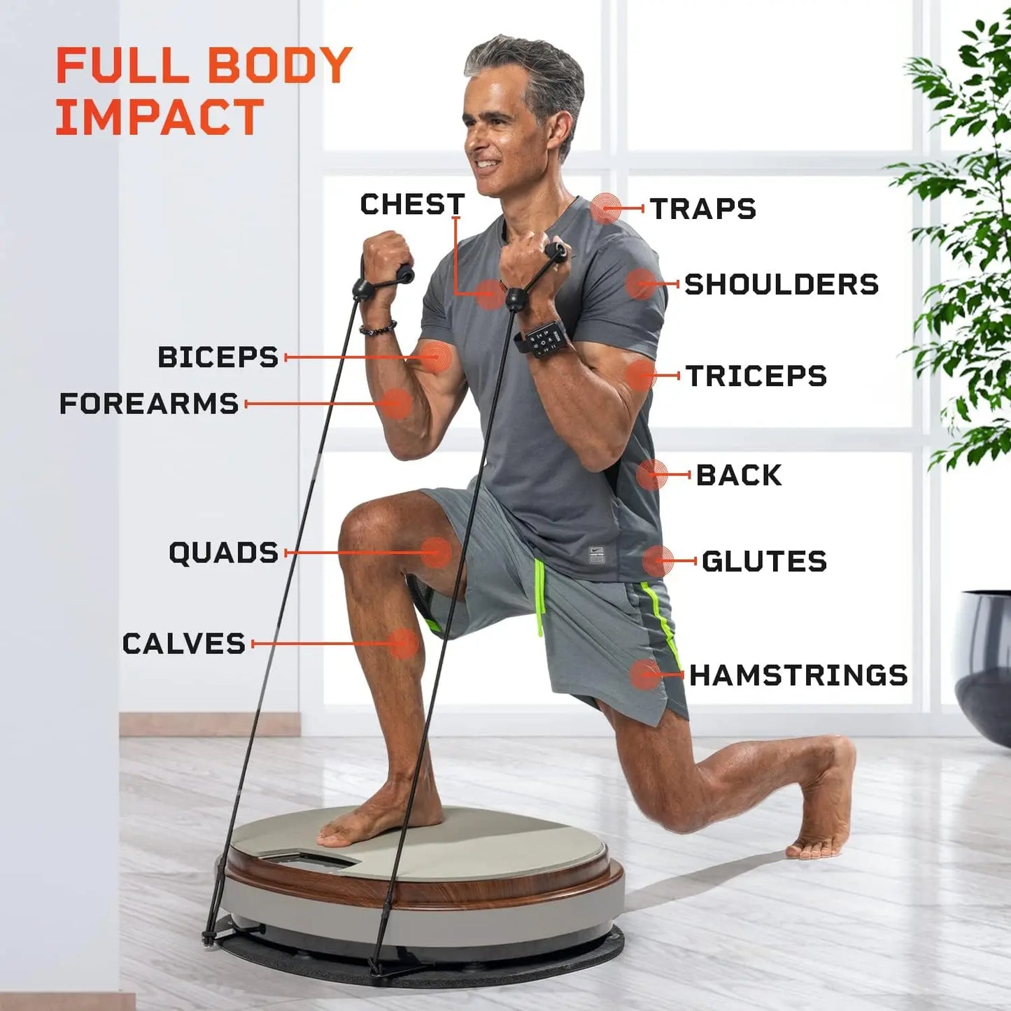 Vibration Plate Exercise Machine